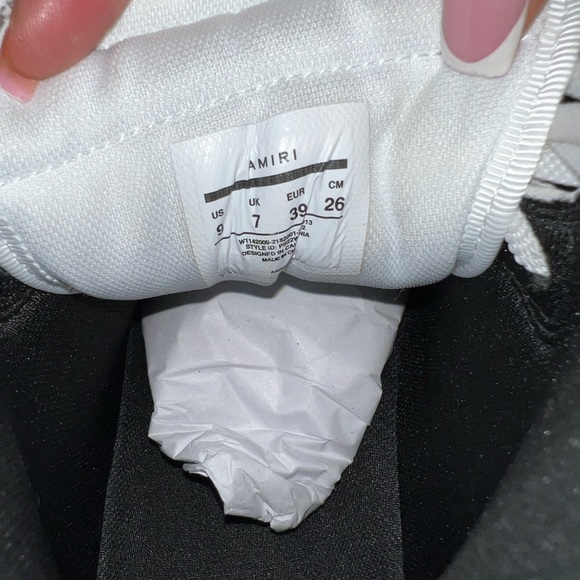 Amiri Skeleton High top Sneakers - Picture 6 of 8